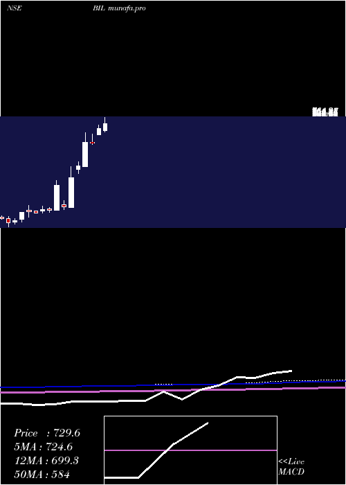  monthly chart BhartiyaInternational