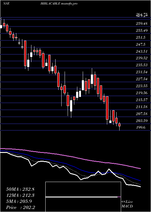  Daily chart BirlaCable