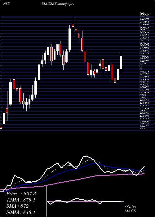  Daily chart BlueJet