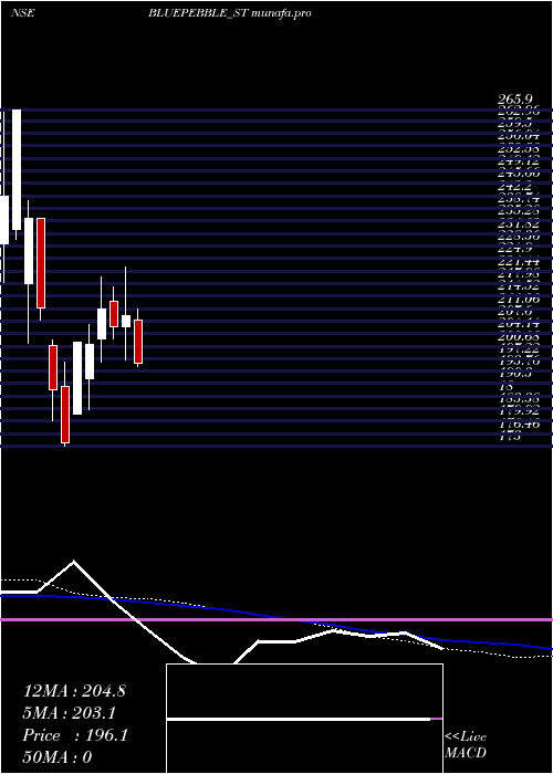 weekly chart BluePebble