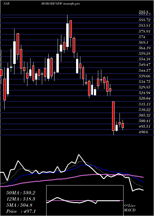  Daily chart BorosilRenewables