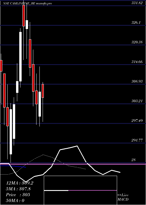 Daily chart CamlinFine