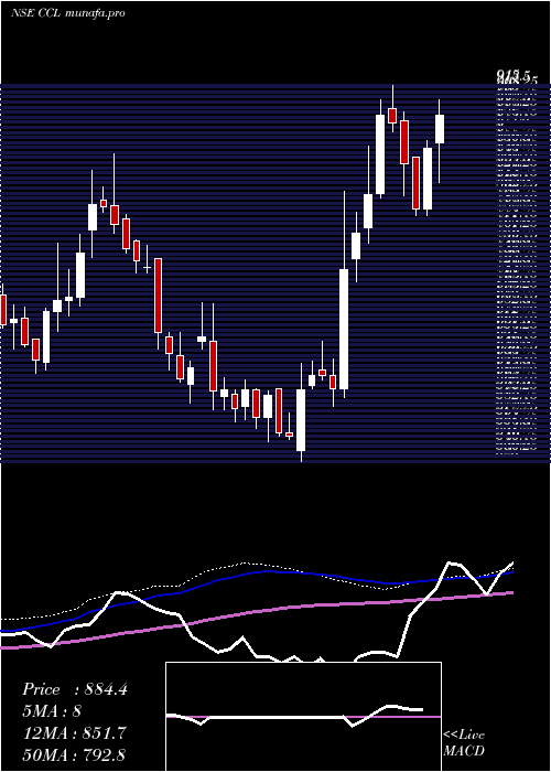  weekly chart CclProducts