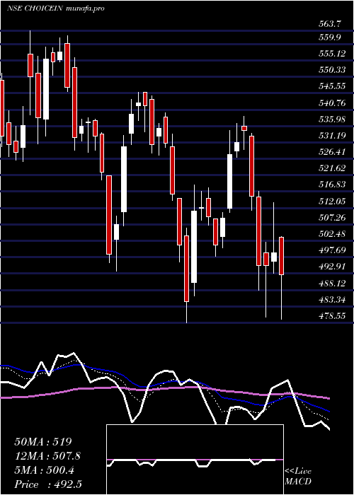  Daily chart ChoiceInternational