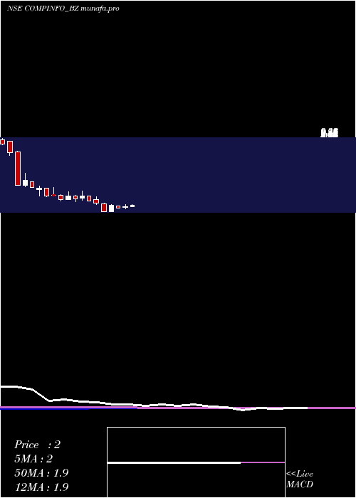 monthly chart CompuageInfocom