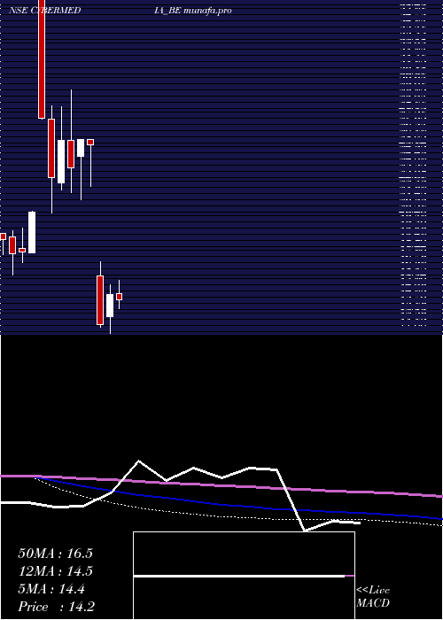 monthly chart CyberMedia