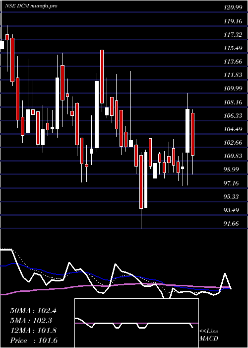  Daily chart Dcm