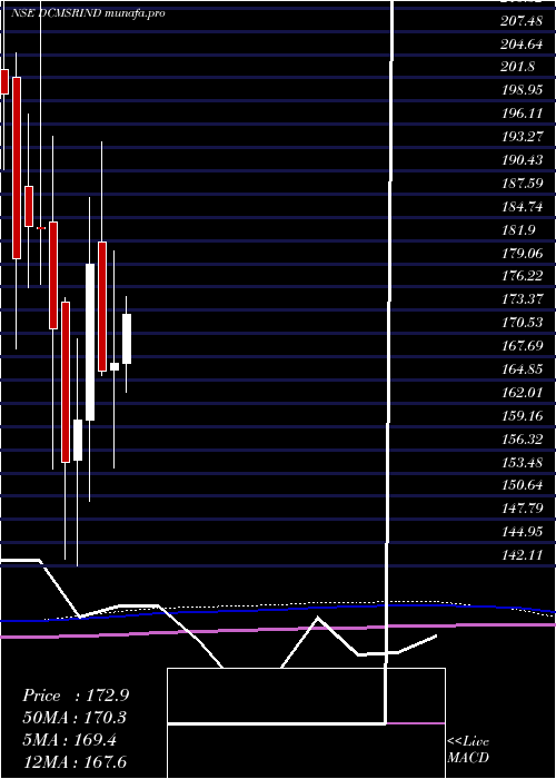 monthly chart DcmShriram