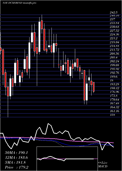  weekly chart DcmShriram