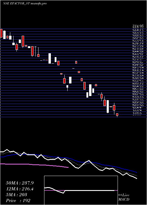  Daily chart EFactor