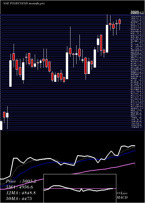  Daily chart FosecoIndia