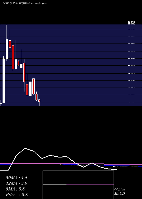 monthly chart GangaForging