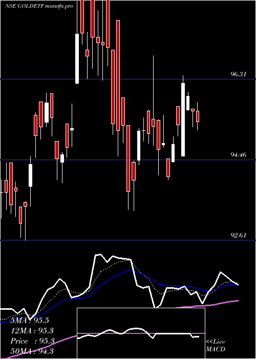 Daily chart MiraeamcMagoldetf