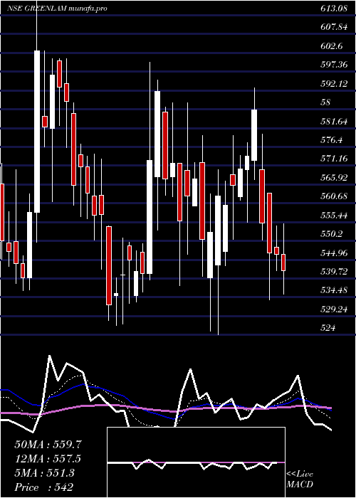  Daily chart GreenlamIndustries