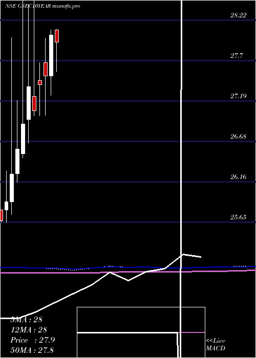  monthly chart MiraeamcMags813etf