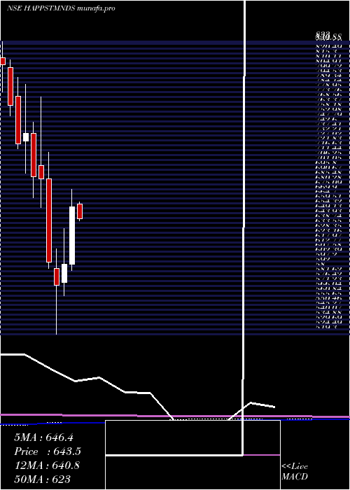  monthly chart HappiestMinds