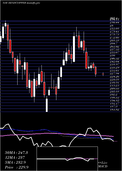  weekly chart HindustanCopper