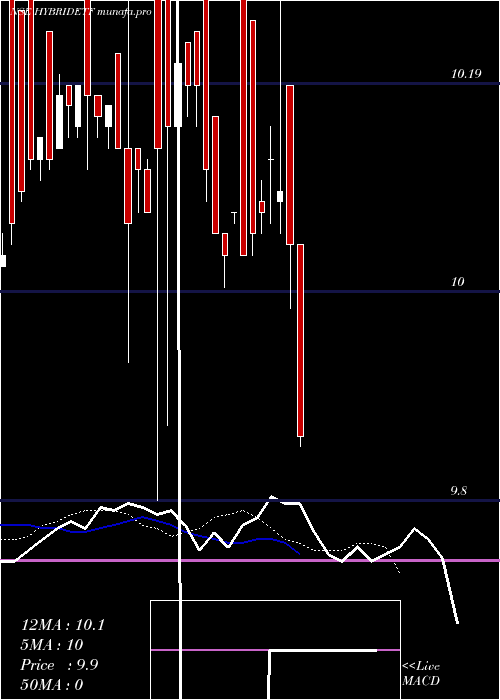  Daily chart MiraeamcHybridetf