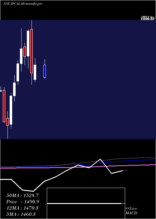  monthly chart IpcaLaboratories