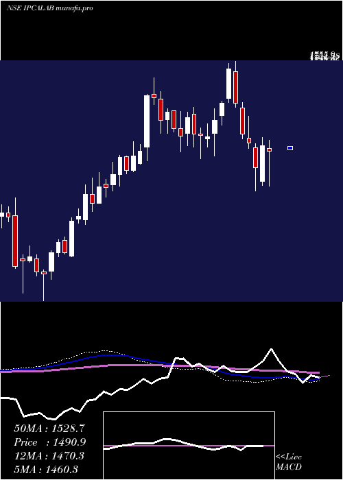  weekly chart IpcaLaboratories