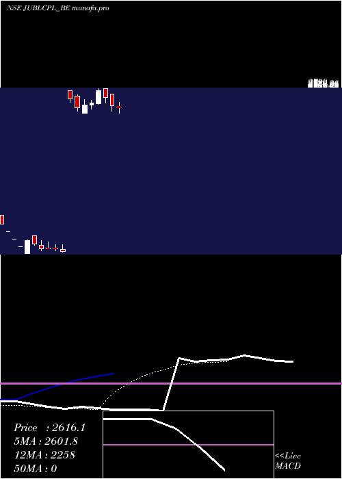  Daily chart JubilantAgri