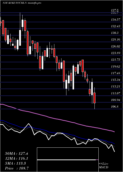  Daily chart KokuyoCamlin