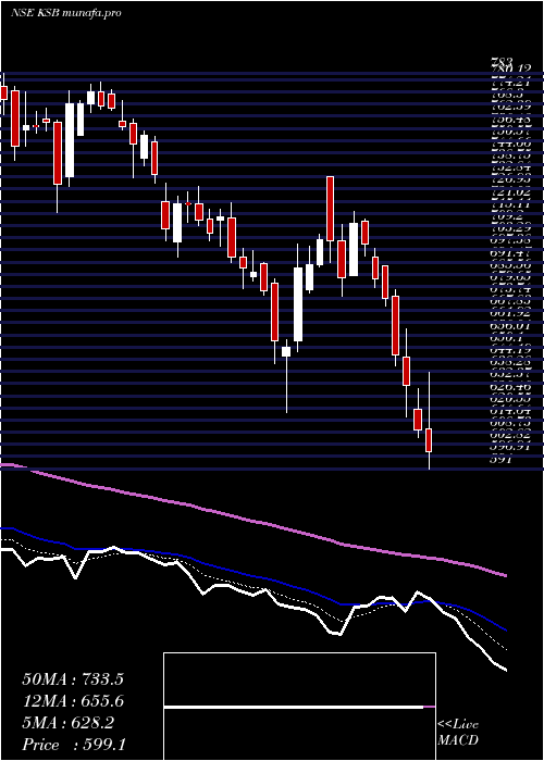  Daily chart Ksb