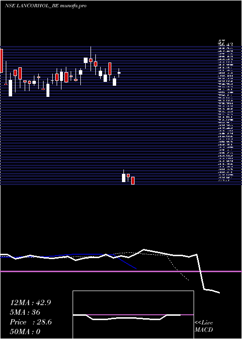 Daily chart LancorHoldings