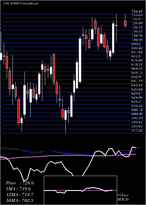  weekly chart Marico