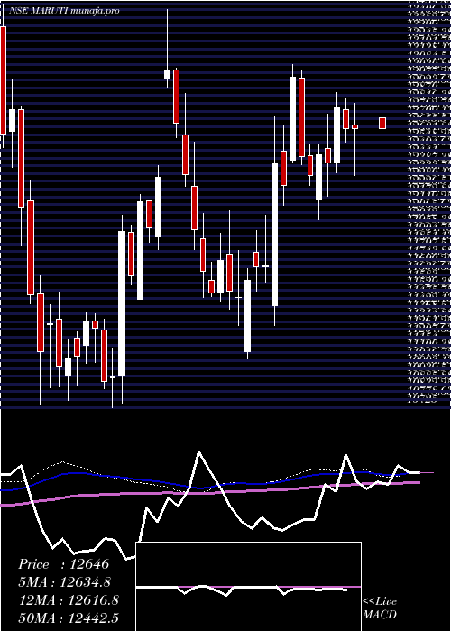  weekly chart MarutiSuzuki
