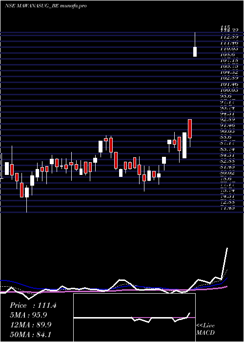 Daily chart MawanaSugars