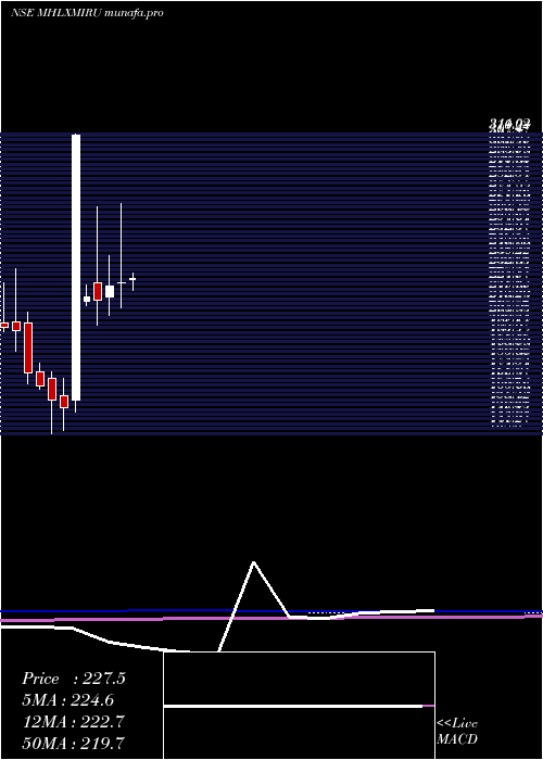monthly chart MahalaxmiRubtech