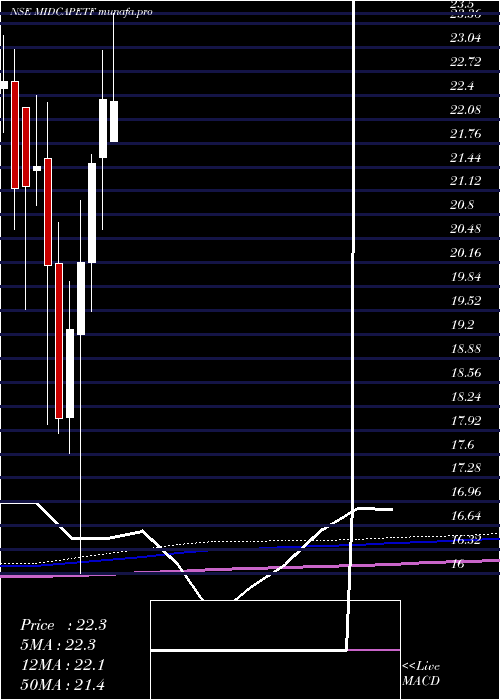  monthly chart MiraeamcMam150etf