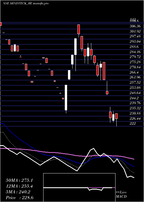 Daily chart MindteckIndia