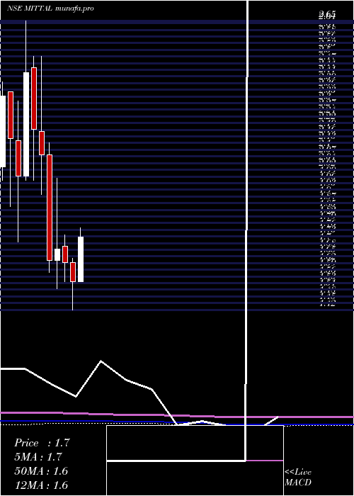 monthly chart MittalLife
