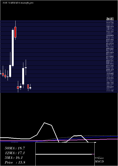 monthly chart NarmadaAgrobase