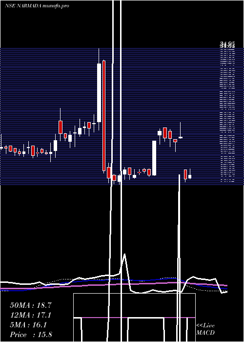 weekly chart NarmadaAgrobase