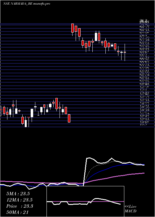 Daily chart NarmadaAgrobase