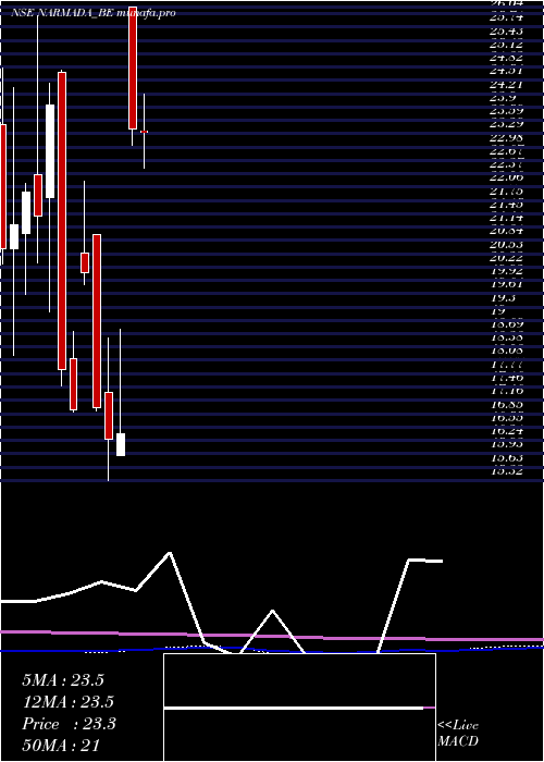 monthly chart NarmadaAgrobase