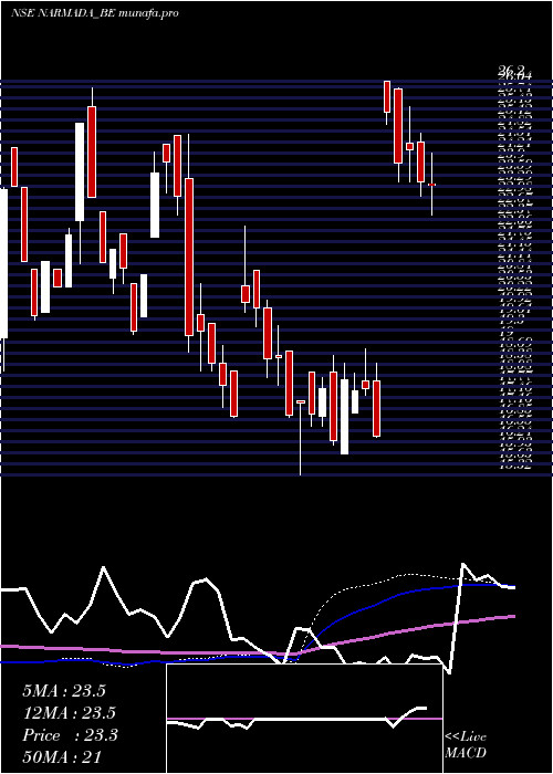 weekly chart NarmadaAgrobase
