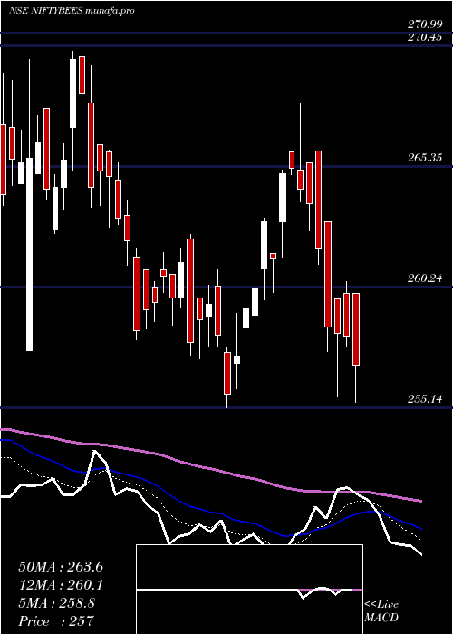  Daily chart NiftyBmark