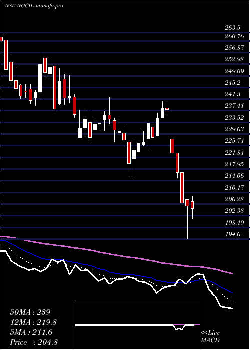  Daily chart Nocil