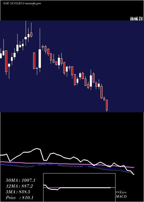  weekly chart NucleusSoftware