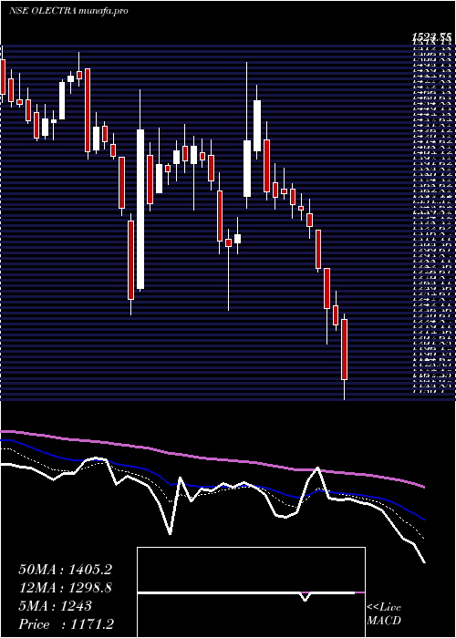  Daily chart OlectraGreentech