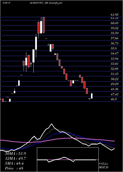  Daily chart PalredTechnologies