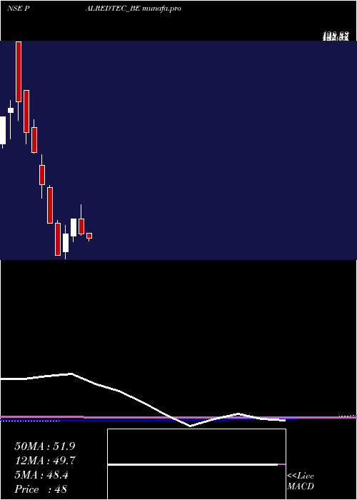 monthly chart PalredTechnologies