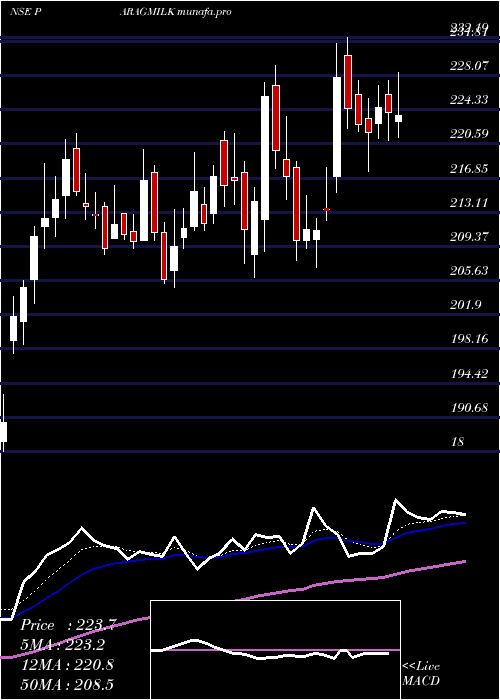  Daily chart ParagMilk