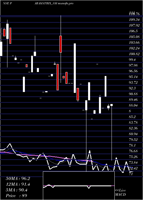  Daily chart ParamatrixTechnologies