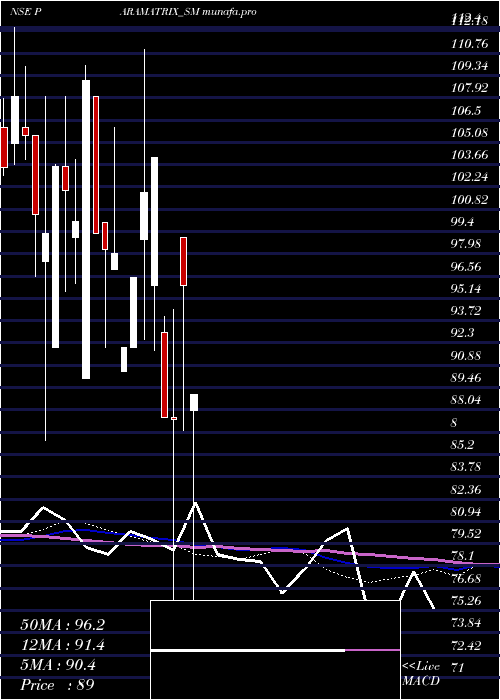  weekly chart ParamatrixTechnologies