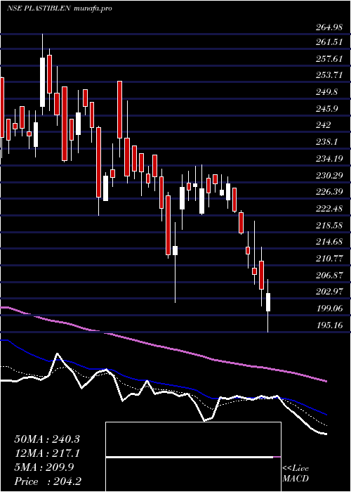  Daily chart PlastiblendsIndia